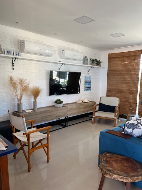 Beachfront penthouse