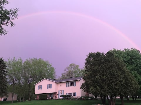 Family home in Canton village
