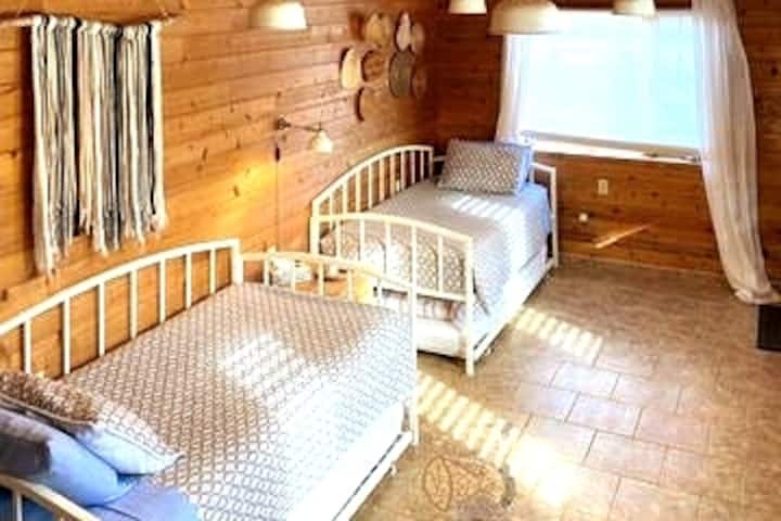 Fourth bedroom with two twin daybeds with trundles.  Sleeps 4 in total.