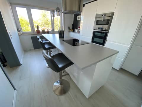 Design 3 Zimmer Appartement Messe/Airport