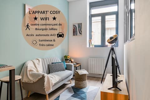 Popular Airbnb listing: L'Appart' Cosy in Bourgoin Jallieu