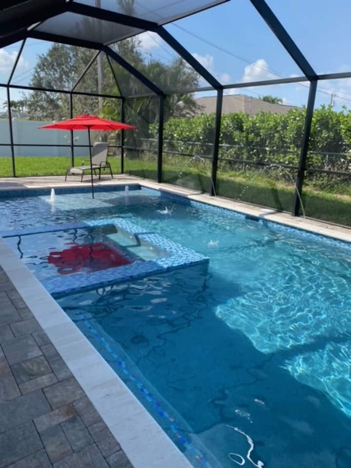 Spectacular Salt Water And Heated Pool & Spa House