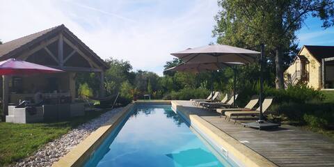 8-person cottage - Pool - Spa 9 km from Sarlat