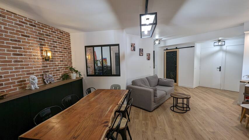 Grand appartement à proximité de la gare part dieu