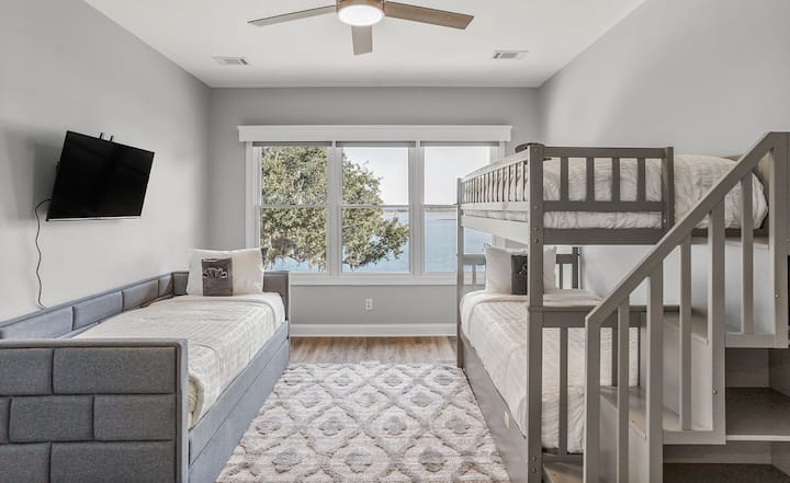Twin bed has a trundle