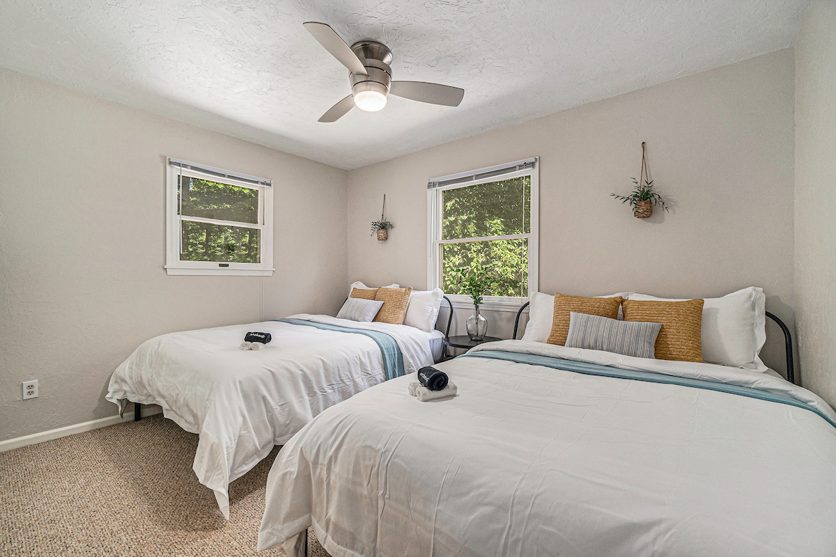 Chumba cha 2 cha kulala cha ghorofa ya juu chenye vitanda 2 vya kifalme