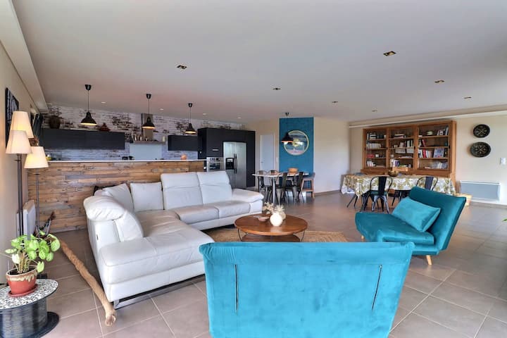 Villa Contemporaine Climatisée - Terrasse-piscine - Velaux