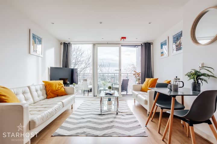 Super 1 Bedroom Apt With Balcony In Gunwharf Quays - Portsmouth