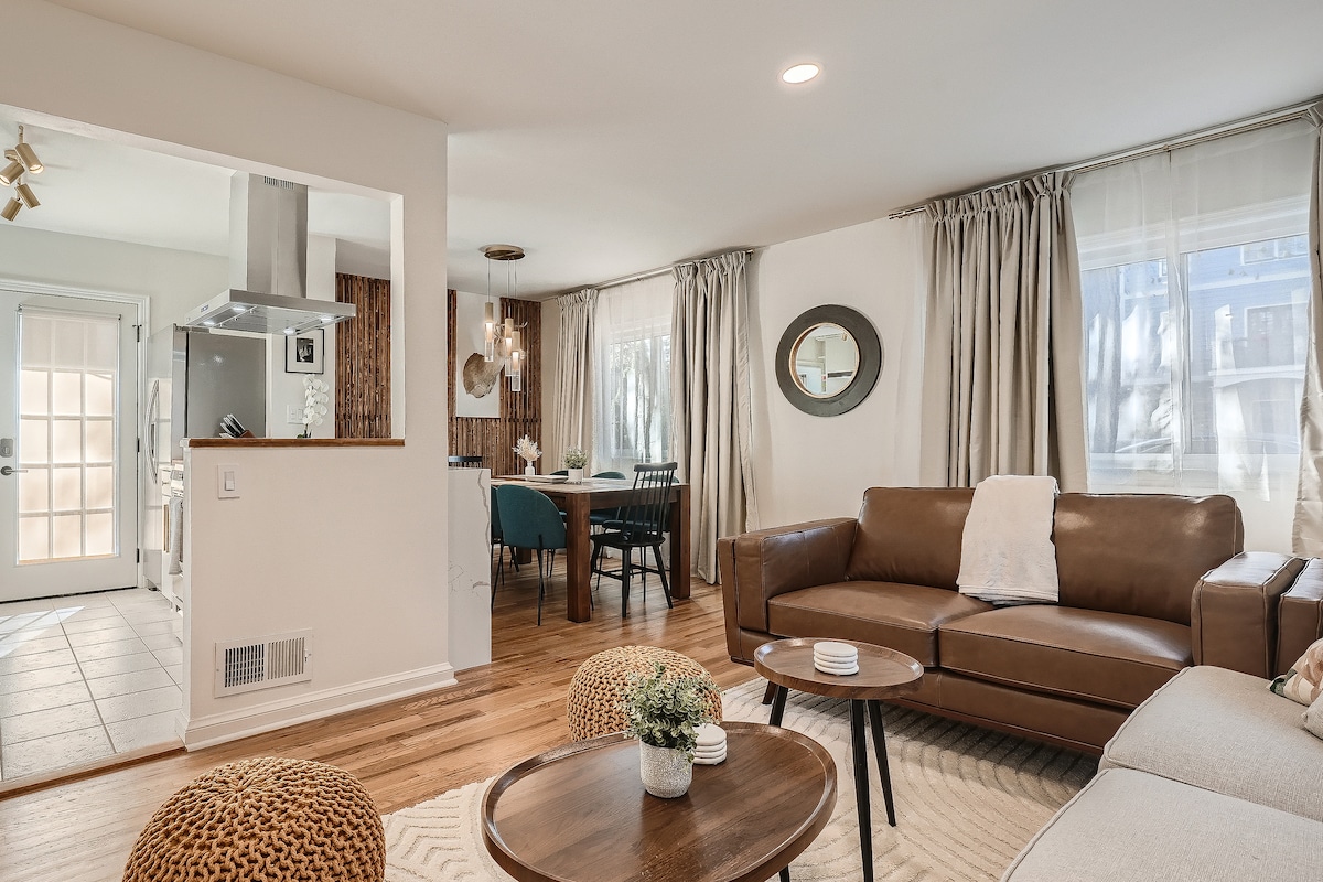 Popular Airbnb listing: Buckhead Village Duplex | Both Units | Events! in Garden Hills