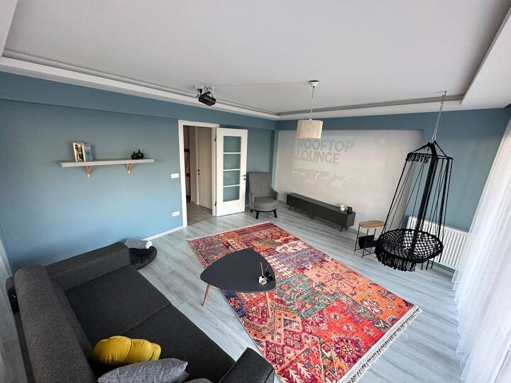 New, Centre of İstanbul 2 room for Family Apartments for Rent in