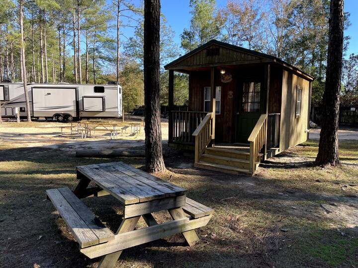 Boo Boo 1 at Jellystone Elberta Cabins for Rent in Elberta, Alabama