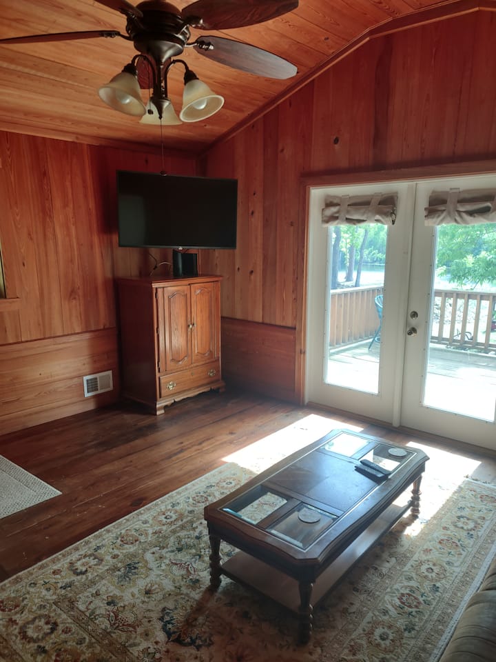 Séjour en haut des escaliers