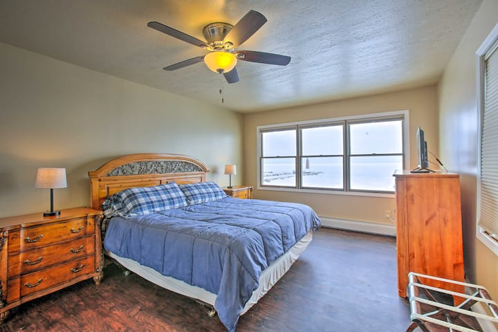 غرفة النوم 1
غرفة النوم الأساسية ، ينام 2