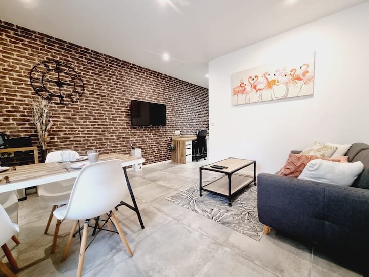 Saun’arene Grand T2 Proche Gare Avec Sauna - Reims