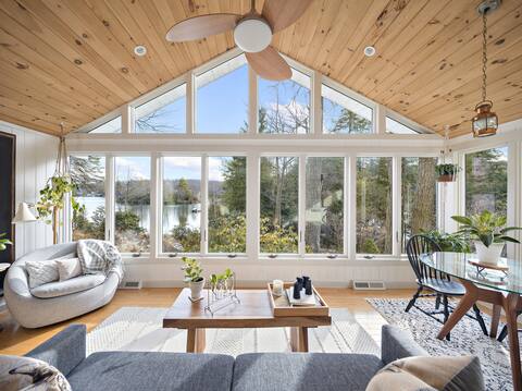 Private Island + Lakefront Home