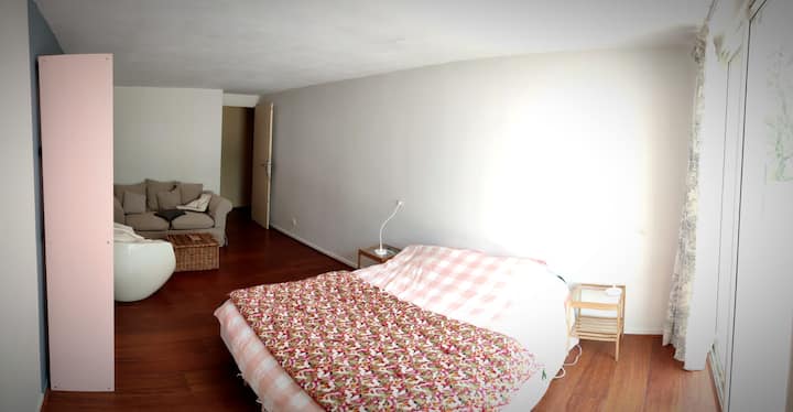 Спалня 3, подплекс от 20 м² с двойно легло и диван