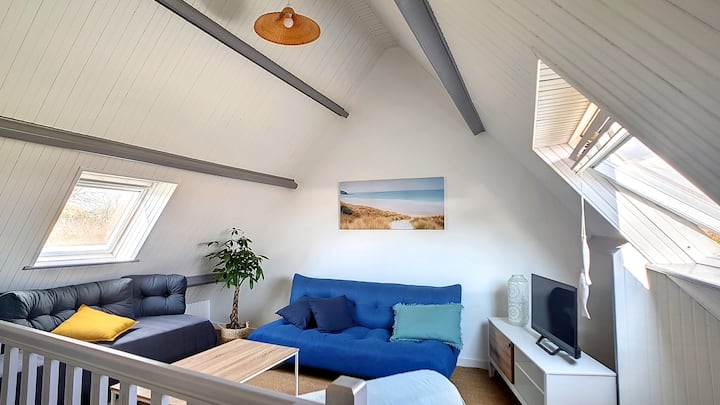 Grange Rénovée 500 M De La Plage-jardin (6-8pers) - Erdeven