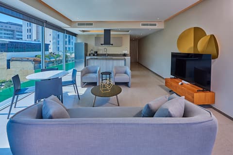 Successful Airbnb property: Park Life Querétaro- Departamento Superior in Quintas Del Marqués