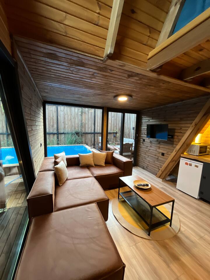 Hocus Bungalov, Doğa Içinde, Tam Korunaklı Havuzlu - Sapanca