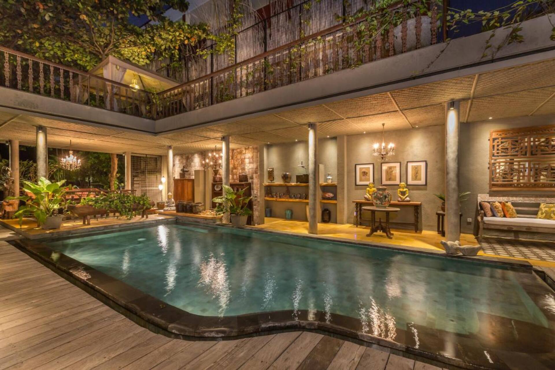 Vintage Luxe Sanctuary 3 Bedroom Private Villa in Canggu 2