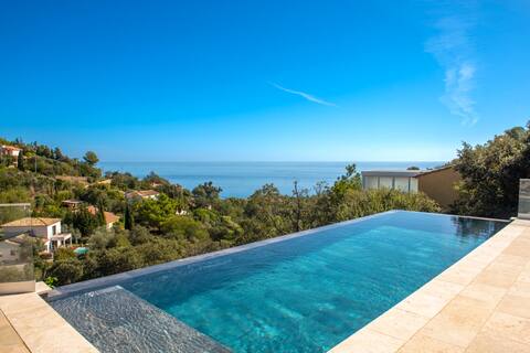 Luxurious Villa Vue Mer Piscine Jacuzzi 12 pers