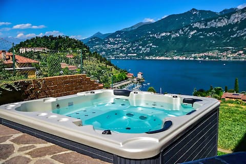 Casa Marina Bellagio private garden [AC/jacuzzi]