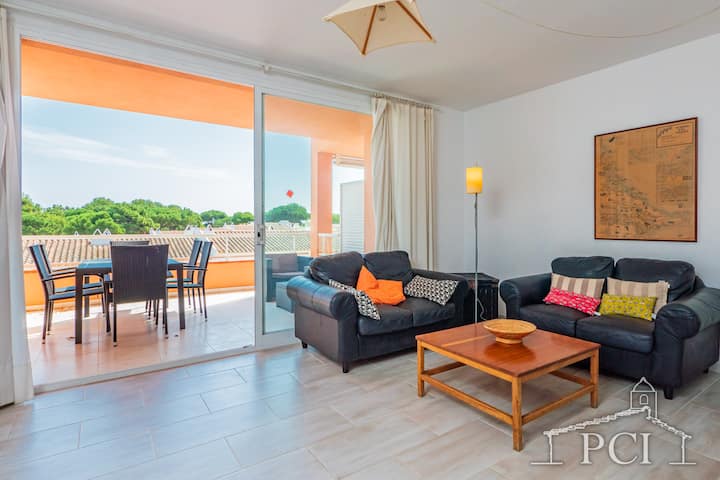 Sc11 Duplex Avec Piscine Communautaire Et Jardin - Aigua Blava