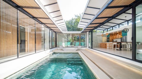 Modern Beach House Surrounded by Nature