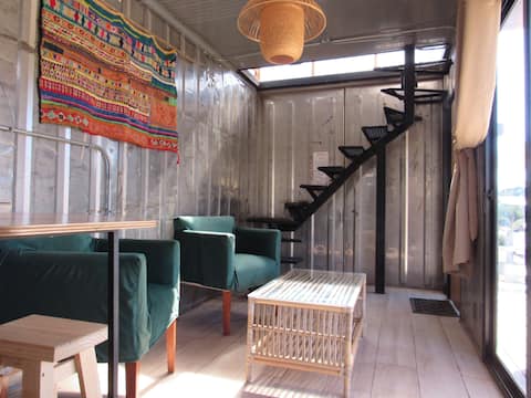 Popular Airbnb listing: Container Cabin with Mini-Pool in Quilpué