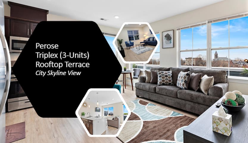 Hidden-Gem|Triplex Lofts|5 min Rutgers|10 min EWR