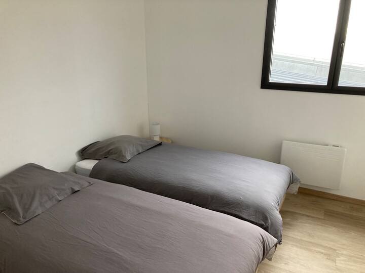 chambre 2 lits simples -1er étage