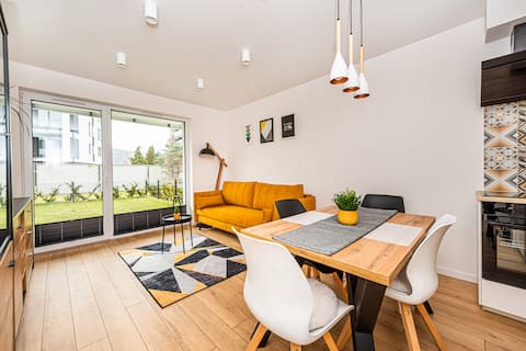 cubic apartment at the aquapark