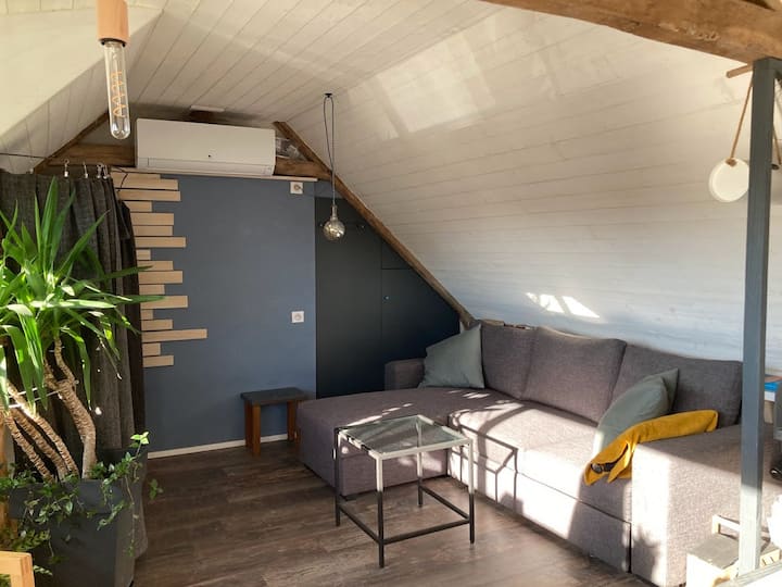 Le Loft 5-7 Personnes. Kitchenette - Brive-la-Gaillarde