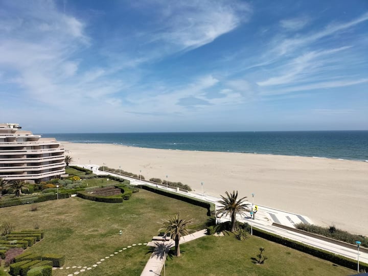 Appartement 3 Chambres 6 Pers -Magnifique Vue Mer - Canet-en-Roussillon