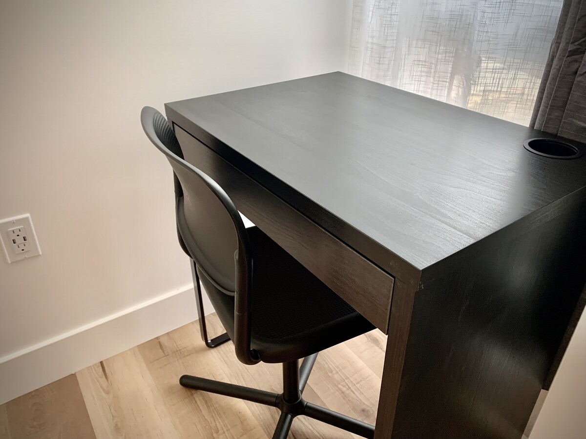 Ცალკე სამუშაო სივრცე ხედით.