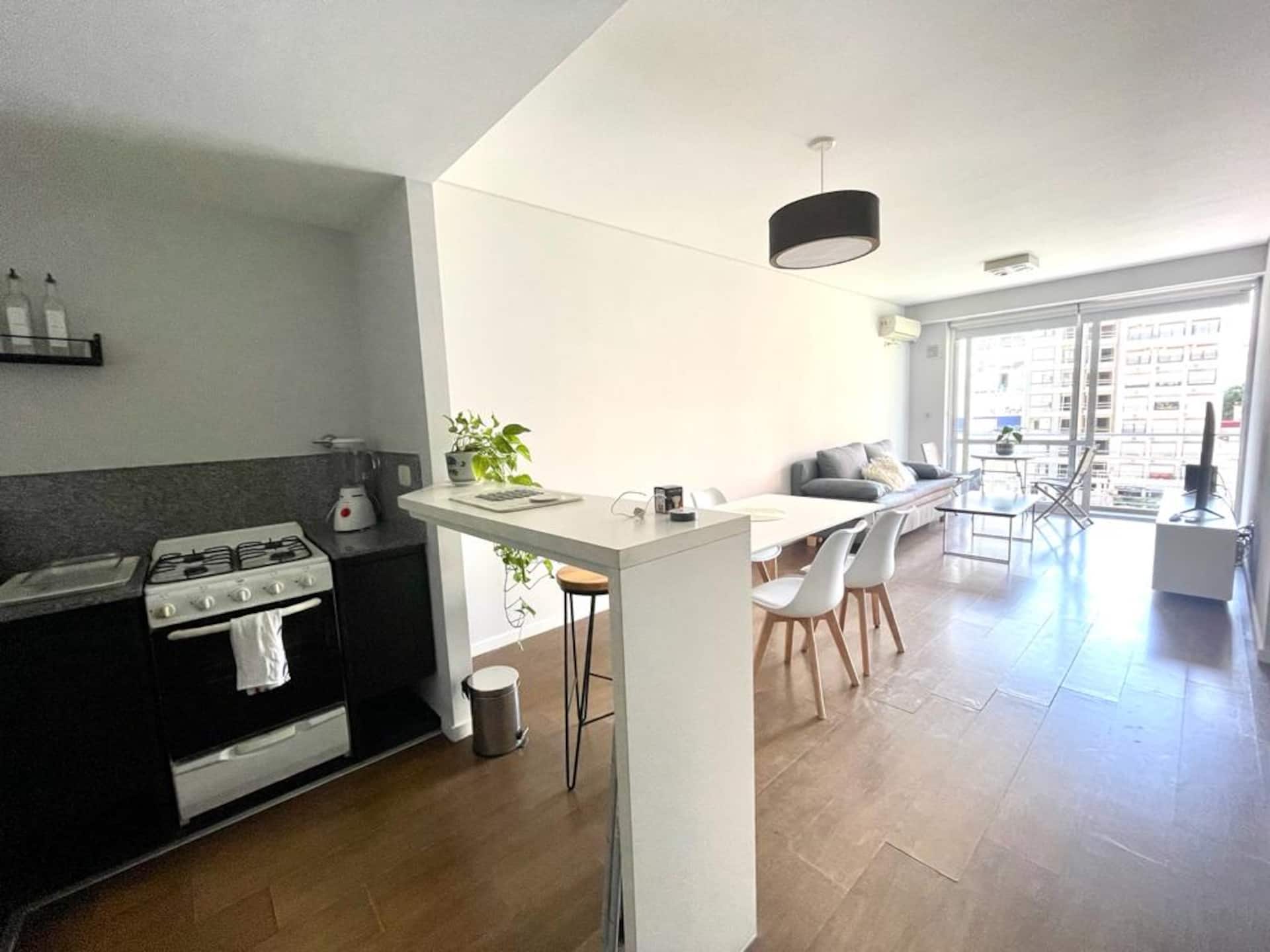 Departamento de 2 ambientes con balcón en Palermo
