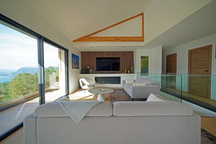 Magnifique Loft Takapuna Vue Lac & Montagne (6p) - Lake Annecy