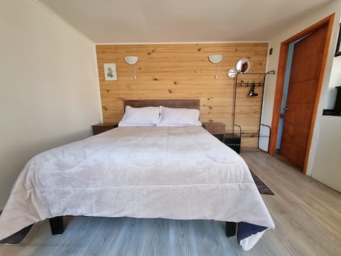 Double cabin for 2 people with tinaja included