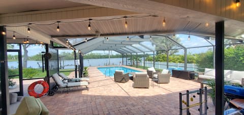 River of Grace Large Riverfront Pool Home