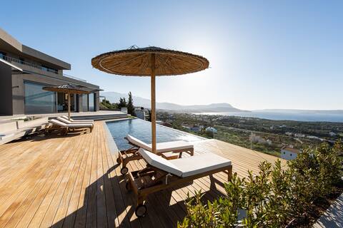 Heated Infinity Pool Villa Milena Amazing Sea View