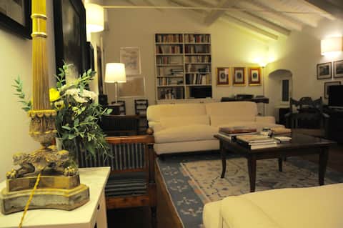 Il Granaio - Apartment in an Ancient Villa with Swimming Pool
