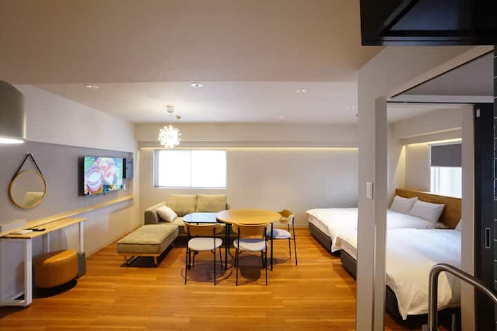 COPO-hara55/2BR-APT/ 4mins JRNamba/55sqm - Apartments for