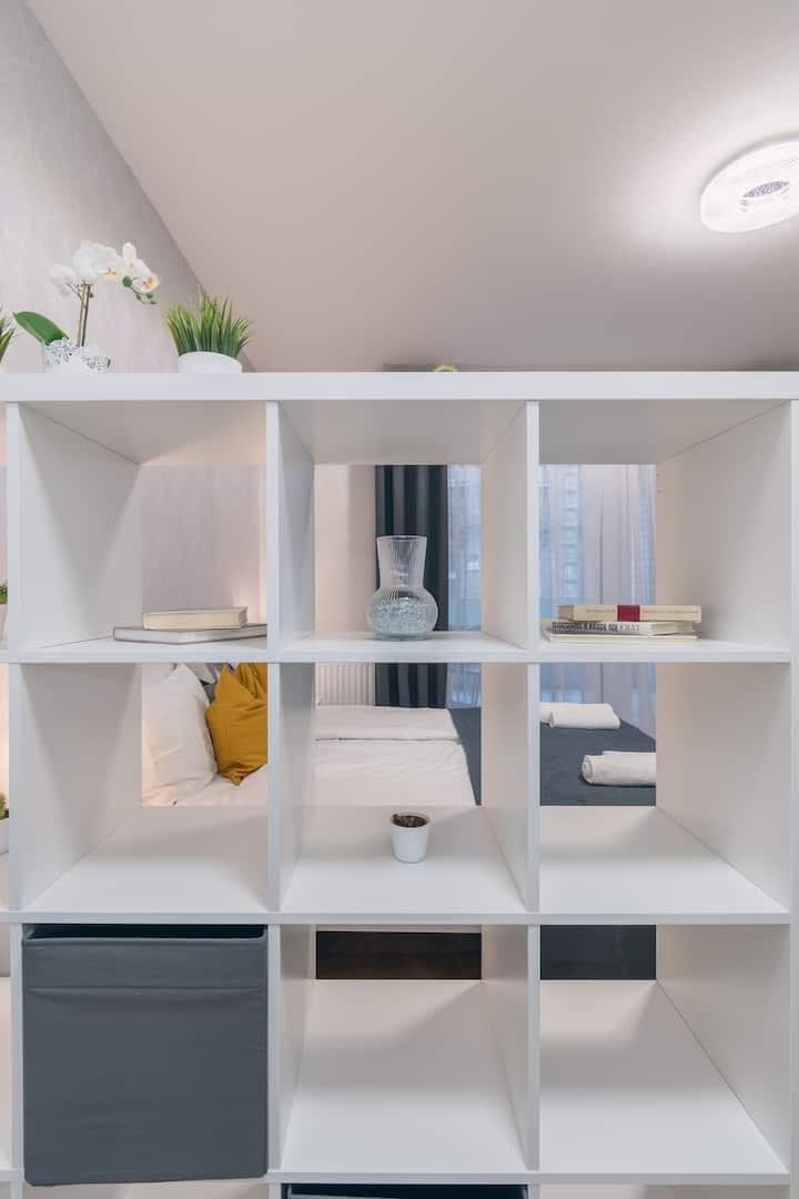 Homey Downtown Studio W/ Balcony - Budapešť