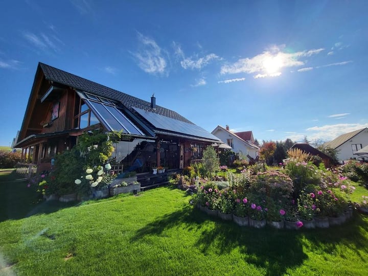 Log cabin in southern Germany