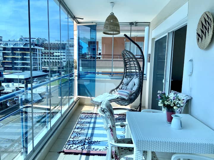 Hygge Flat With Heated Floors & Sunny Balcony! - Alanya