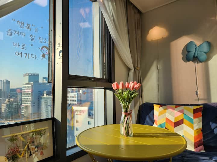 Habinus home near Myeongdong, sunny and cozy Habinus home (3 min by