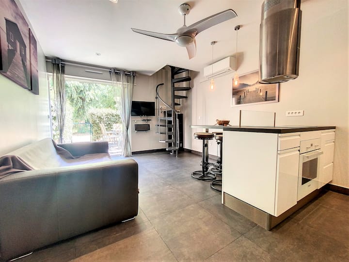 Duplex Climatisé 6 Pers 100m Plage Calvi - Haute-Corse