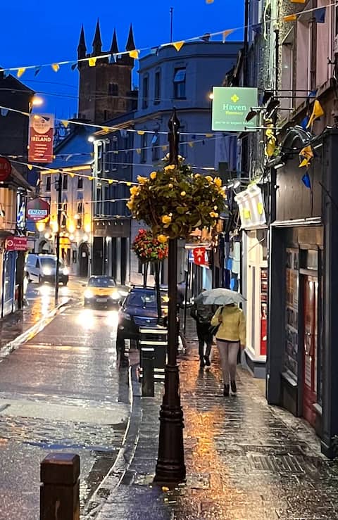 4 minute walk to Downtown Ennis