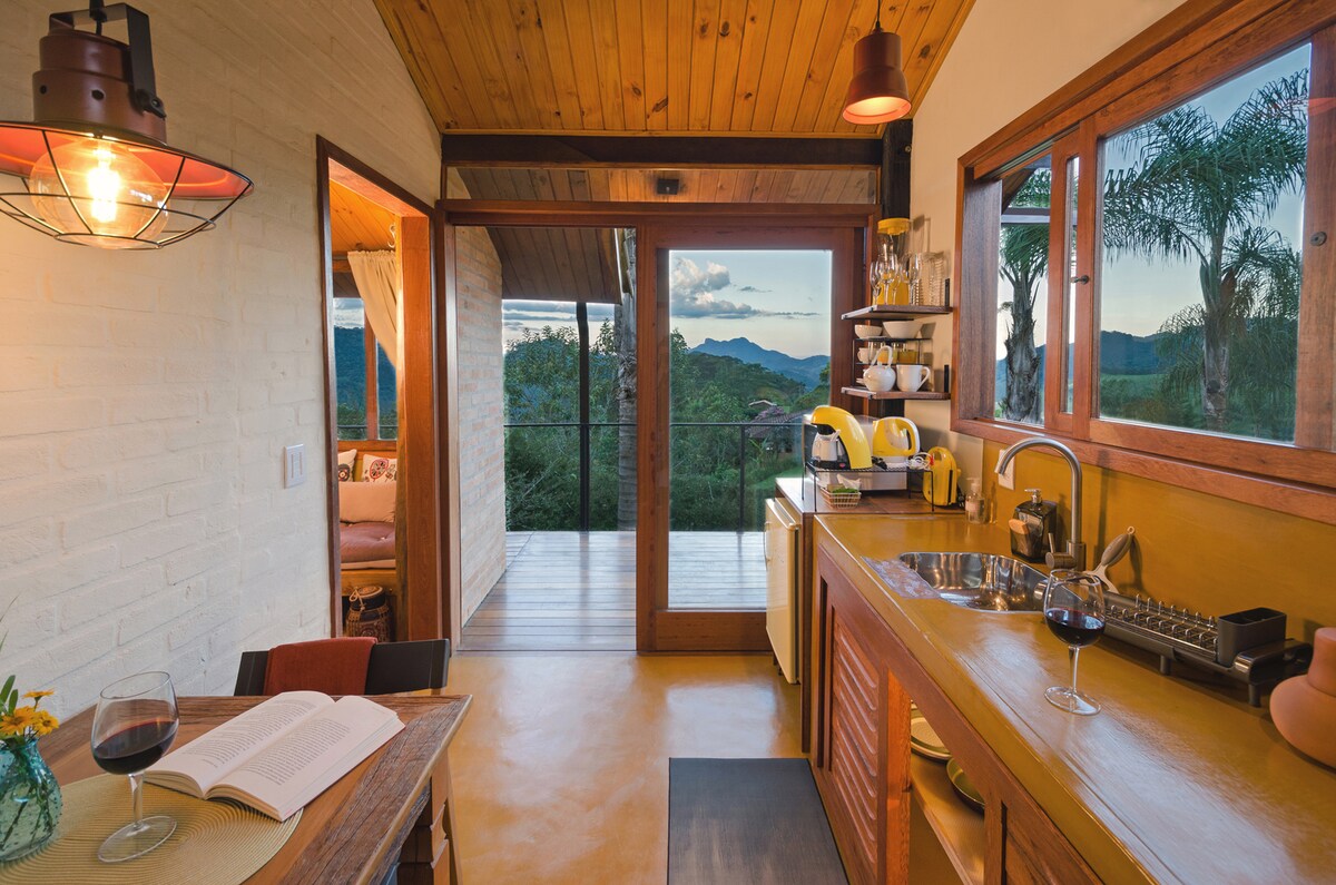 Top Airbnb: Visconde de Mauá-Bangalô Karuna-Privileged View in Itatiaia