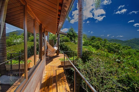 Visc de Mauá Bungalow Karuna with a privileged view